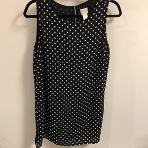 Chico’s lovely NWT Vintage Dots Long fashion tank top